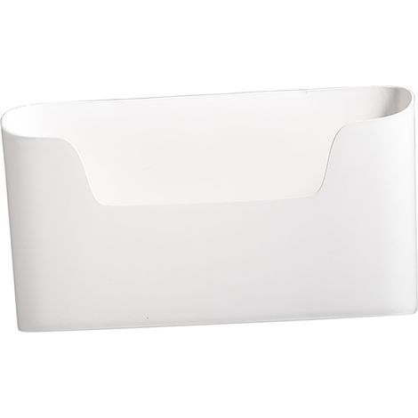 Rangeur mural autocollant bac rangement plastique boîte stockage organisateur sous évier pour cuisine salle de bain (1/4)