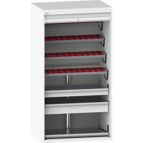 LISTA, Armoire à rideaux CNC, 7 niveaux, 40 supports HSK 63 (1/5)