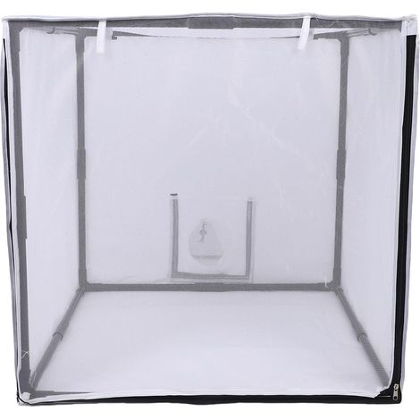 Cabine de Pulvérisation de Peinture Aérographe, Outil de Cabine de Peinture en Aérosol Portable, Tente de Mobile Amovible avec Filtre et Rideau en Maille, Idéale pour les Projets de (1/5)