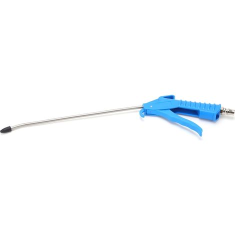 Beyamis Pistolet à air comprimé avec buse longue, en acier inoxydable, résistant à la haute pression, outil de nettoyage pneumatique (1/5)