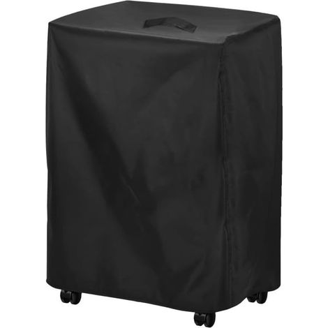 1 - Housse de protection - Déchiqueteuse de papier - Tissu Oxford 210D - Résistant à la poussière et aux UV - Pour bureau et maison - Noir - 40x27x50cm (1/5)