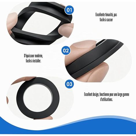 O-Ring for Pool Pump, Rubber Seal for Sand Filter Without Pump, Pool Accessories for Swimming Pool Systems (1/4)