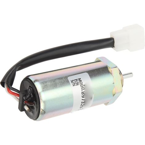 Électrovanne d'arrêt carburant 897329 5680 DC12V, robuste et fiable, remplacement pour moteurs Isuzu 3LD1 3LD2 (1/5)