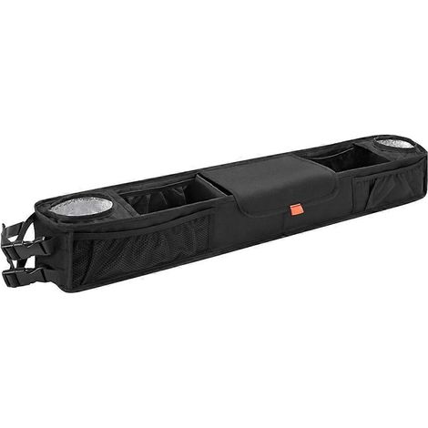 Panier de rangement avant pour voiturette de golf avec porte-gobelets isothermes -- (1/5)