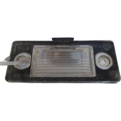 Eclaireur Plaque De Police Droit SKODA Fabia 2004-2007 [PRODUIT D'OCCASION]♻️6y0943021d (1/3)