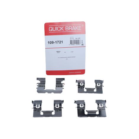 Kit d'accessoires, plaquette de frein à disque Quick Brake 109-1721 NISSAN