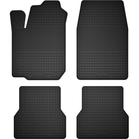 Gummifußmatten, 4er-Set, universell passend für: Opel Zafira B Minivan (2005-2014)