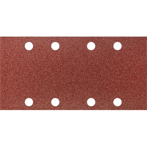Carta abrasiva Graphite 55h738 velcro K80 93x185 mm 5 pezzi (1/3)