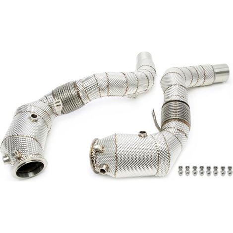 Downpipe Echappement Inox BMW Serie 6 F12/F13/F06 de 2013 a 2017-41160111 (1/3)