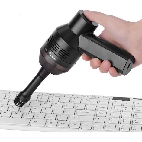 MIMOSON-Keyboard Cleaner, Mini USB Computer Keyboard Vacuum Cleaner, Portable Electric PC Keyboard Vacuum Cleaner for Cleaning Dust, Hair, Crumbs (1/5)
