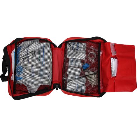 Kit de bandage élastique et de gaze pour les premiers secours, boîte à outils pour le traitement des plaies liées aux blessures sportives (1/5)
