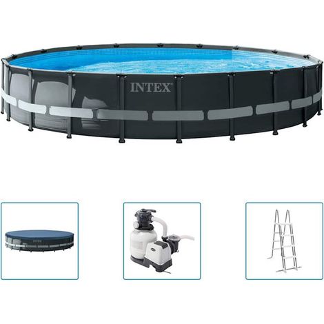 Piscine ronde Intex Ultra XTR Frame 610 x 122 cm (1/5)