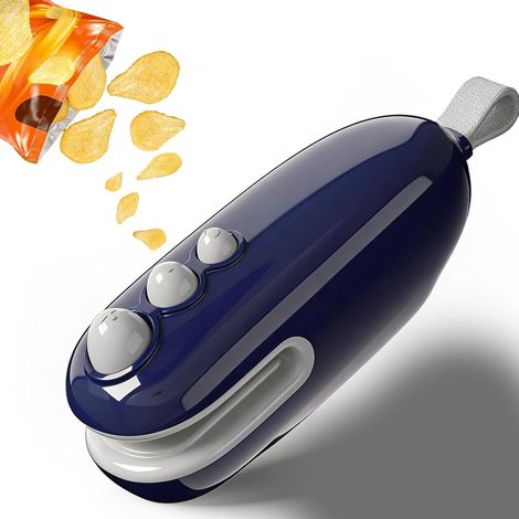 Mini scelleuse – Machine à sceller à chaud pour snacks, sacs alimentaires et chips, portable et rechargeable (1/5)