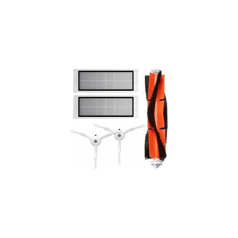 Brosses filtrantes pour RoboRock E25/S6/S50/S5MAX SDJQR01RR, SDJQR02RR (1/5)
