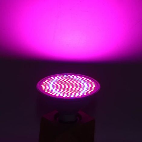 Sonew lampe de croissance des plantes 200LED Plant Bulb E27 30W Plant Grow Light Ampoule 85-265V pour la croissance des plantes à (1/4)