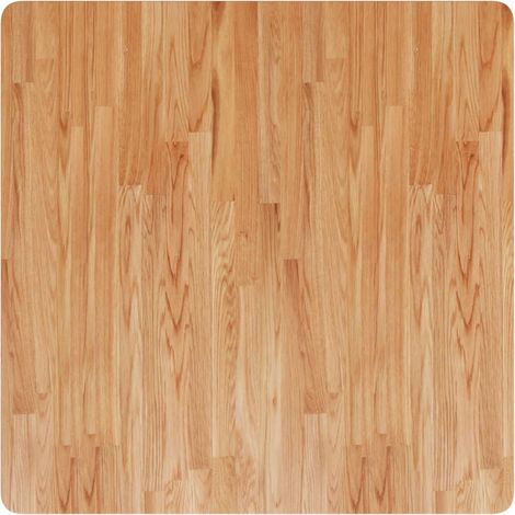 Maison Exclusive - Piano Tavolo Quadrato Marrone Chiaro 80x80x2,5 Rovere Trattato (1/4)
