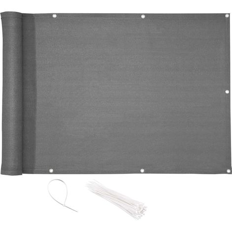 Nouveau matériau HDPE Filet d'intimité Clôture de balcon Bâche d'intimité Pare-soleil Protection solaire Tissu d'intimité anti-transmission (1/5)