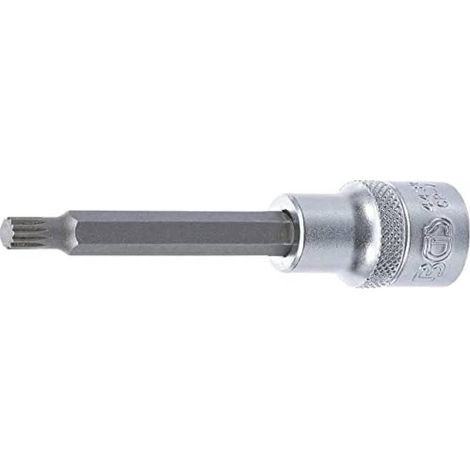 Douille à Embouts 100 mm - 12,5 mm (1/2), Denture Multiple Intérieure XZN M7 - Précision et Robustesse - D-Work (1/5)