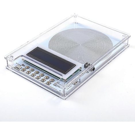 Générateur d'ondes de Schumann 7,83 Hz, générateur de fréquence réglable de 0,1 à 30 kHz, appareil de thérapie par fréquences avec sortie à double mode. (1/5)