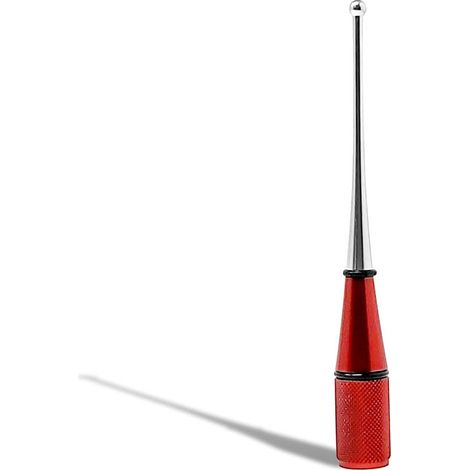Antenna per Auto Autoradio Universale, 11, 8 cm (Silver - Red) (1/5)