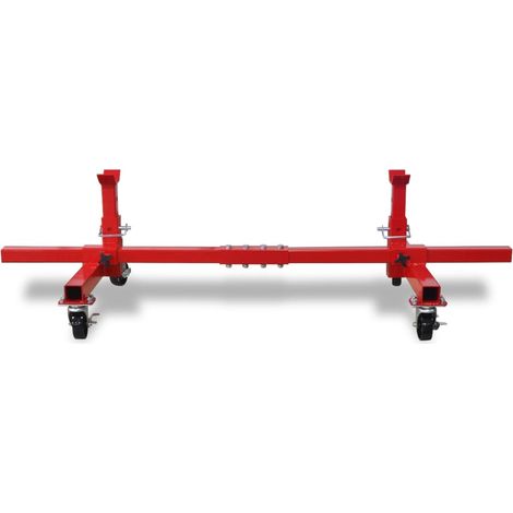 Support d'essieu mobile Rouge