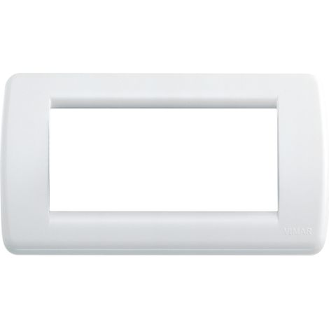 VIMAR - 16764.01 Placca Rondo 4M bianco brillante
