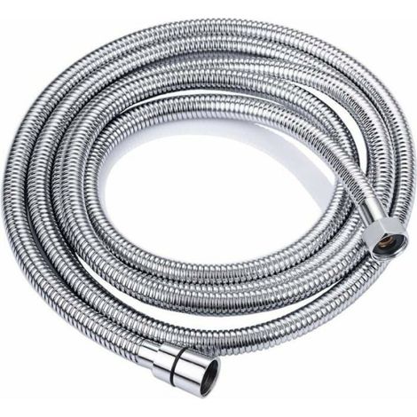 Flexible De Douche - 3 M - Acier Inoxydable - Anti-torsion - Raccord G 12 (1/4)