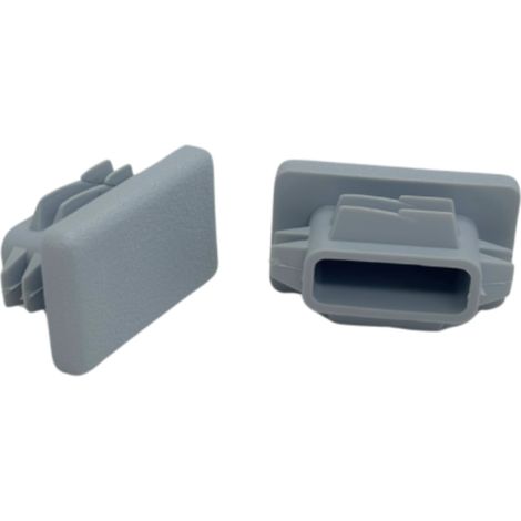Tappo interno per palo profilato tetto 30X18 20 pezzi grigio (1/5)