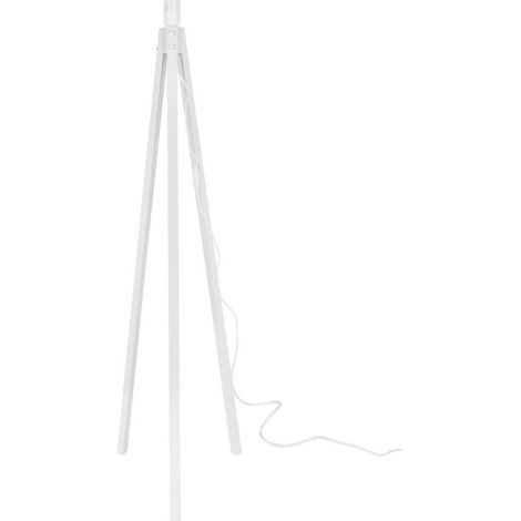 Lampada da terra treppiede legno colore bianco Rodi ASZ1239 125H (1/3)