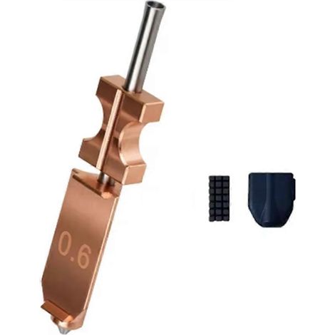Kit de tête d'impression 0,6 mm améliorée pour buse Flashforge AD5X, kit de buse entièrement métallique à démontage rapide (1/5)
