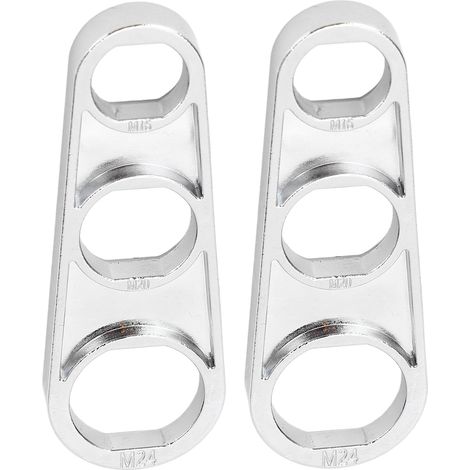 2 Pcs Clé à Mousseur Mitigeur Double Face M16 18 M20 M22 M24 M26 en Alliage de Zinc (1/5)