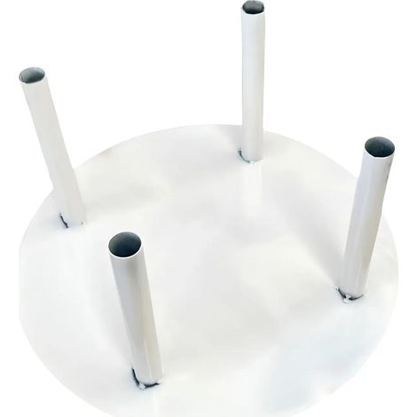 Socle pour prsentoir fleurs support quatre poteaux (1/5)