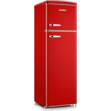 Severin Frigorifero Doppia Porta Retro' Vintage Rosso Rkg 8983 (1/4)