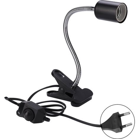 Support de lampe chauffante flexible à pince pour reptiles et animaux de compagnie (1/5)