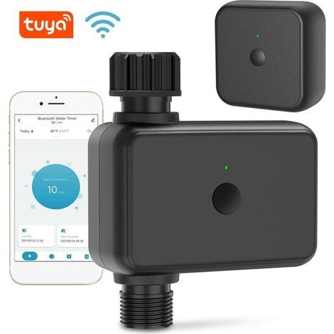 Vanne intelligente WiFi ECF-SOP10W pluie retardée 2xAA non inclus (1/5)