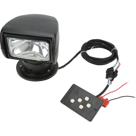 Projecteur LED 100W 8.3A 360° rotatif étanche, universel pour bateau, yacht, camion, voiture, DC24V, phare extérieur (1/5)