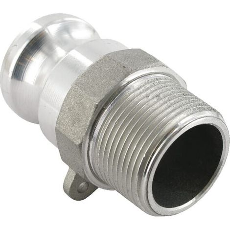 Camlock tipo F 1-1/4" filettatura maschio alluminio UNIVERSALE HCN100FAL032
