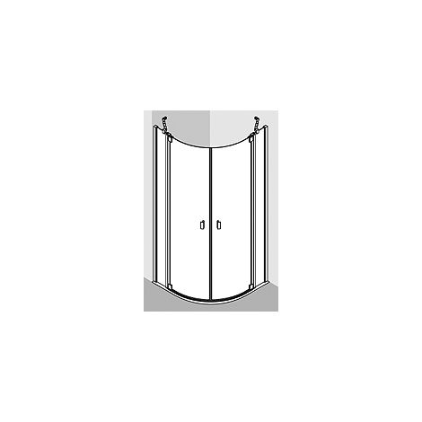 Kermi Viertelkreis Raya P50 0800x 2000 BV: 770-800 SIHG ESG klar