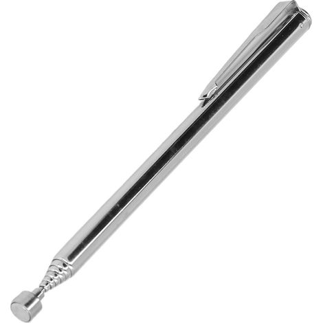 Stylo magnétique rétractable portable en acier inoxydable pour atelier