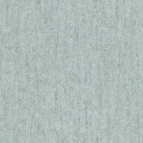 Vliestapete - Secret Garden - Türkis Grau Uni Einfarbig Erismann - 1038918 (1/5)