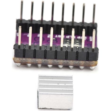 Module de commande de moteur pas à pas StepStick pour imprimante 3D avec dissipateur thermique DRV8825 CC 8,2‑45 V (1/5)