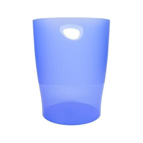 Exacompta 45310D bidone per la spazzatura 15 L Rotondo Polipropilene (PP) Blu (1/4)
