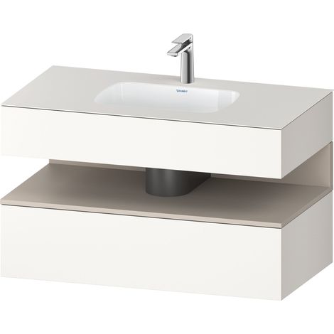 Duravit Collection One lavabo à encastrer avec meuble sous-vasque (1/2)