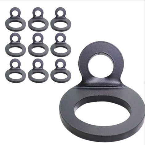 Set mit 10 Zurrösen, O-Haken aus Edelstahl für Anhänger, Befestigungsringe, O-Ringe für Anhänger, Autos, LKWs (1/5)