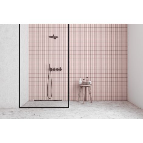 Desagüe lineal de pared W-Drain 2 en 1 de 60 cm, doble cara, cromado. (1/5)