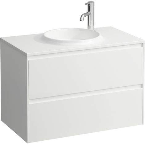 LAUFEN LANI Meuble sous-lavabo, 2 tiroirs, SoftClose pour lavabo