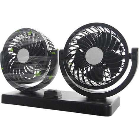 Ventilateur USB pour voiture, à double tête de voiture (1/5)