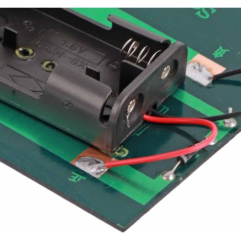 Ein 1W DC 4V Solarpanel kann zwei 1,2V AA-Akkus aufladen. (1/5)