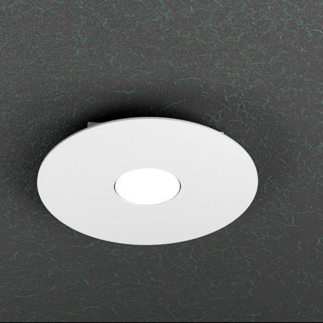 Plafoniera Moderna Cloud Metallo Bianco 1 Luce Gx53 (1/5)