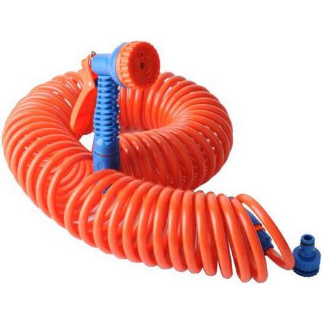 TUBO PER IRRIGAZIONE A SPIRALE IN ABS - mt.15 in blister